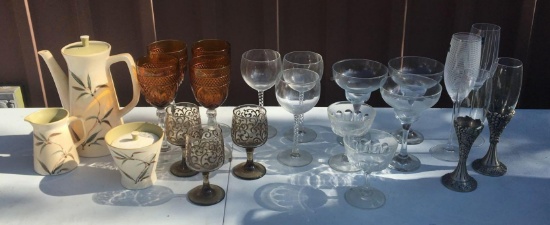 Group of Vintage Glasses and more