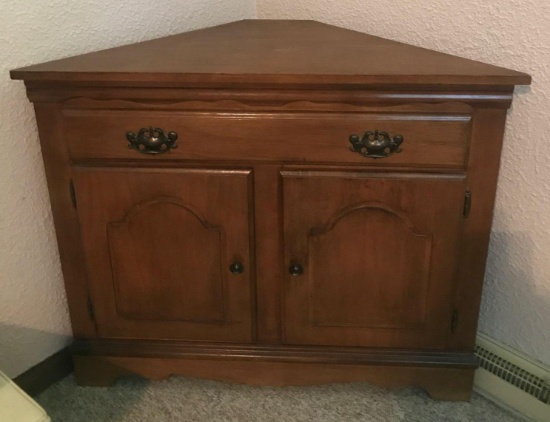 Wooden Corner Cabinet