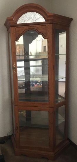 Lighted Curio cabinet