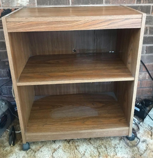 2 Shelf Cabinet on Wheels