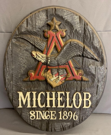 Vintage Michelob advertising beer sign