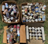 200+ vintage beer cans all eras