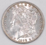 1888 P Morgan Silver Dollar.