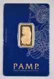 PAMP Suisse 10 Grams .9999 Fine Gold.