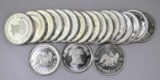 Group of (20) Vintage 1985 A-Mark 1oz. .999 Fine Silver Rounds.