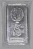 Highland Mint 5oz. .999 Fine Silver Morgan Ingot / Bar.