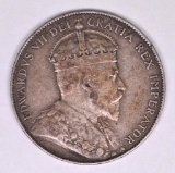 1906 Canada 50 Cents.
