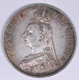 1890 Great Britain Double Florin.