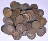 Group of (100) Indian Head Cents.
