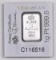 PAMP Suisse 1 Gram .9995 Fine Platinum.
