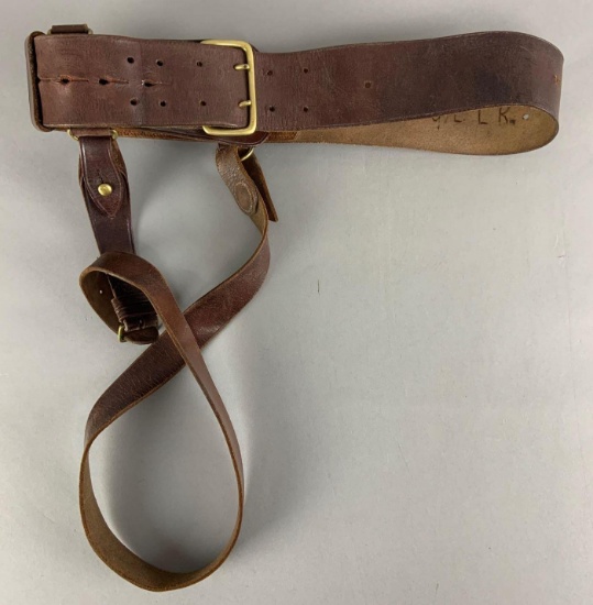 WW1 British Officers Sam Brown Belt
