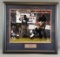 Signed framed Bernard Berrian Chicago Bears photograph