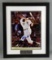 Framed signed Carlton Fisk Chicago White Sox photograph