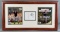 Framed signed Phil Mickelson masters scorecard with Sports Illustrated covers