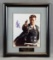 Signed framed Brad Pitt Seven photograph
