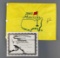 Signed Tiger Woods 2003 Masters Pin Flag
