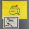 Signed Arnold Palmer 2006 Masters Pin flag