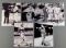 Group of 5 baseball legends photographs