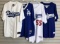 Group of 4 Los Angeles Dodgers jerseys