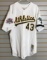 Oakland Athletics Dennis Eckersley jersey
