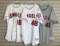 Group of 3 Los Angeles Angels jerseys
