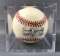 Signed Randy Hundley 1969 Chicago Cubs Baseball with COA