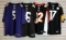 Group of 4 NFL jerseys
