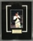 Signed framed Ted Williams photograph