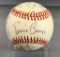 Autographed 11 Signatures 500 Homerun Club Baseball with COA
