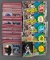 Group of vintage baseball cards and foldouts