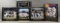 Group of 4 Chicago White Sox 2005 World Series Plaques
