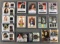 Group of 17 celebrity trading cards