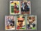 Group of 5 signed baseball cards