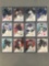 Group of 12 2004 Upper Deck Reflections baseball cards