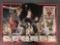 1995-1996 Chicago Bulls heavy cardboard schedule calendar