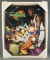 Framed Warner Bros Space Jam poster