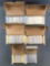Group of 6 boxes NBA trading cards