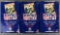 Group of 3 boxes NFL trading cards