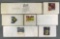 Group of 7 boxes of assorted NFL trading cards