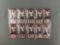 10 piece group Walter Payton Hall of Fame pins/cards