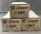 Lot of 3 Studio Baseball Sets