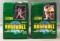 Lot of 2 Score Baseball Wax Boxes