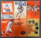 Lot of 6 Chicago Bears 1964-1969 Media Guides