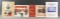 Lot of 5 Chicago Cubs Early 1900s Reprint Programs
