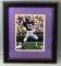 Signed Fran Tarkenton No.10 Minnesota Vikings Framed Print