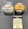 Group of 2 Official Game Balls of MLB
