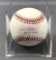 Signed Bob Feller Cleveland Indians Baseball