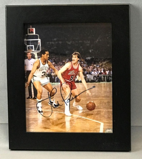 Signed John Paxton Chicago Bulls Print