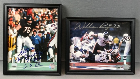 Group of 2 Signed Chicago Bears Prints
