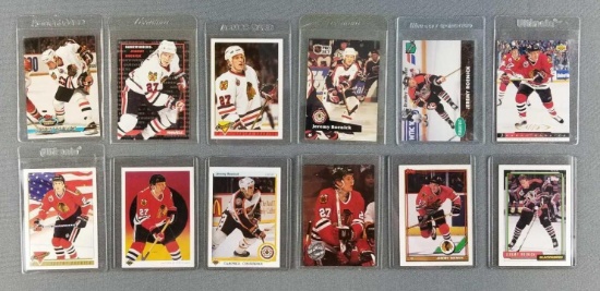 Group of 12 90s Jeremy Roenick cards